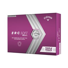 Callaway Ladies ERC Soft REVA Triple Track Golf Balls White