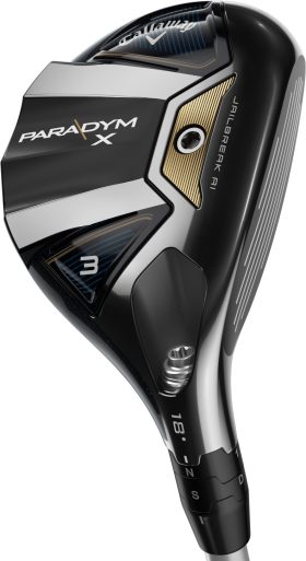 Callaway Paradym X Hybrids - ON SALE - LEFT - HZD SLV 75 6.0S - #3 - Golf Clubs