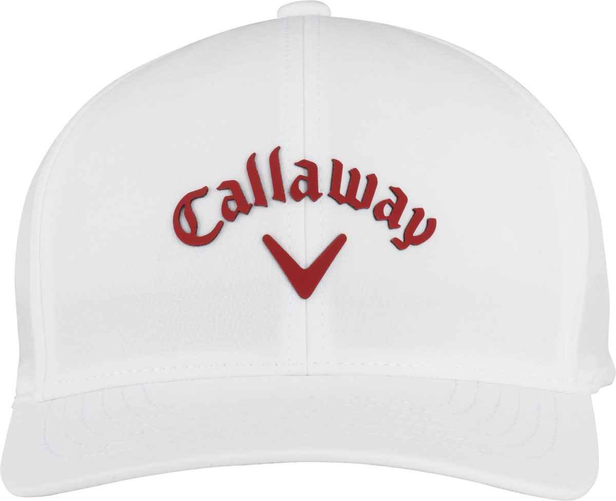 Callaway Stretch Fit Men's Golf Hat - White, Size: Small/Medium