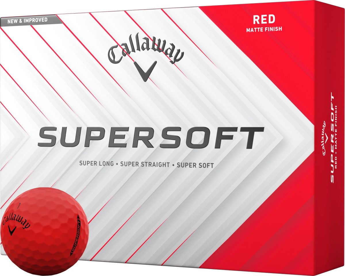 Callaway Supersoft Matte Color Golf Balls 2025