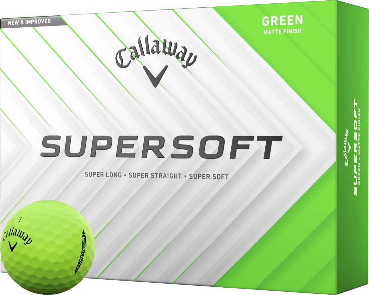 Callaway Supersoft Matte Color Golf Balls 2025