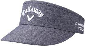 Callaway Tour Authentic High Crown Men's Golf Visor 2025 - Grey