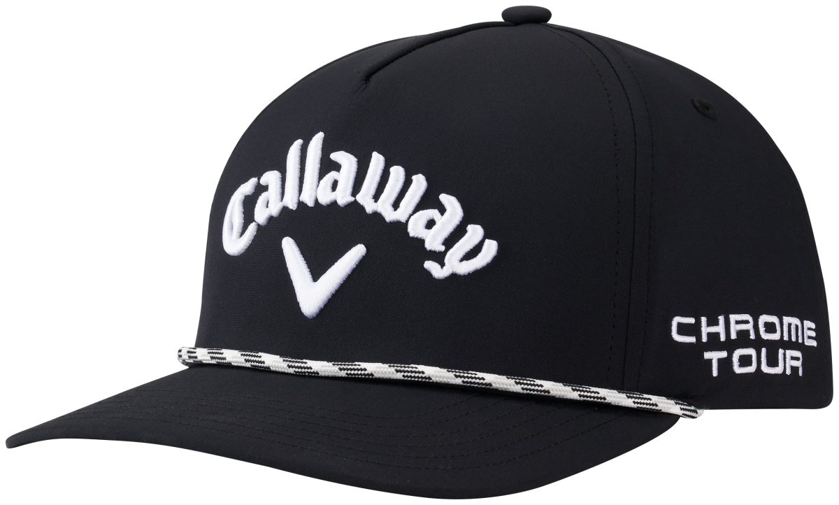 Callaway Tour Authentic Rope Men's Golf Hat - Black