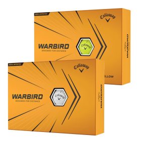 Callaway Warbird 21 Golf Balls White (Sleeve/3 Ball Pack)