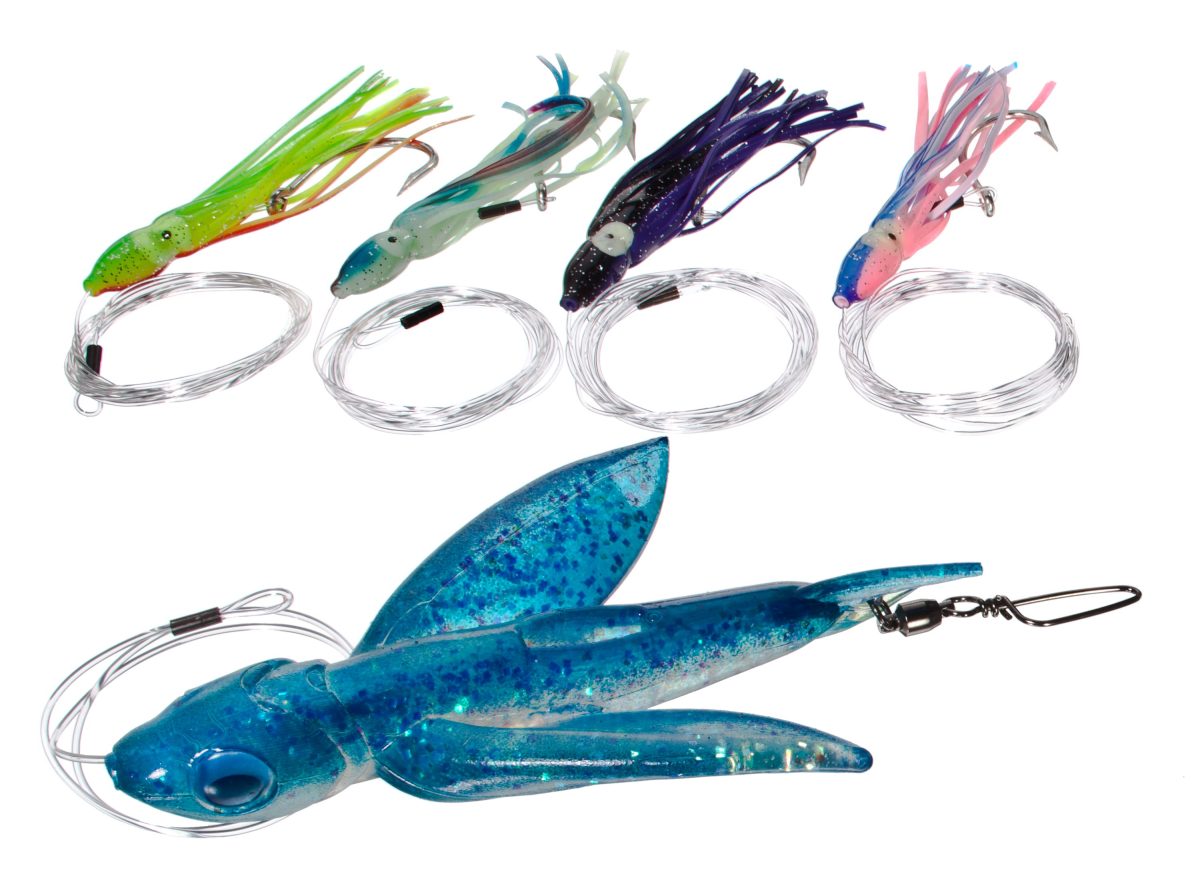 Carolina Lures Yummee Inline Bird Kit - Blue Crystal