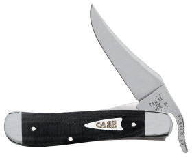 Case Black Micarta Russlock Pocket Knife