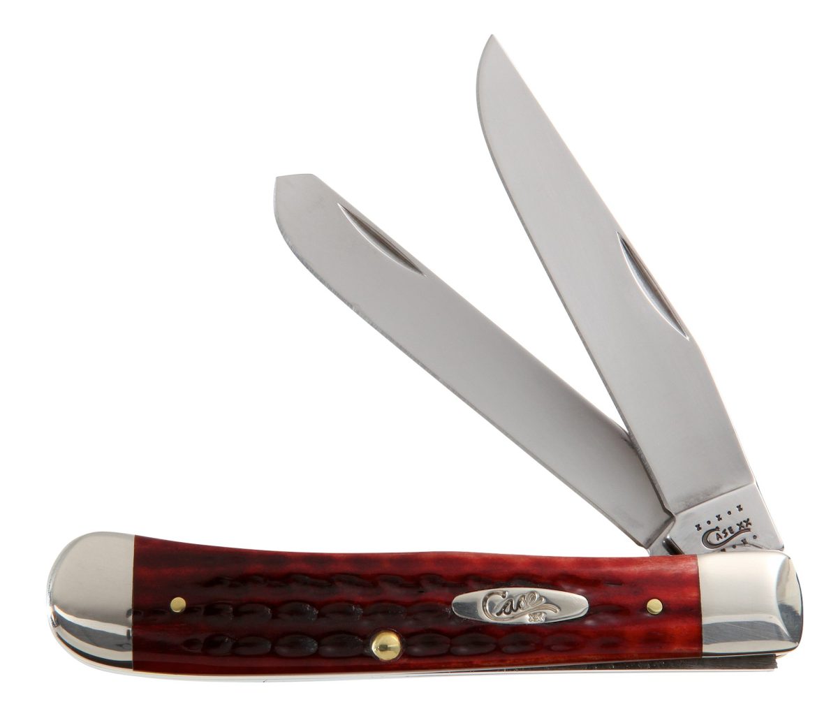 Case Red Bone Pocket Knife - Trapper