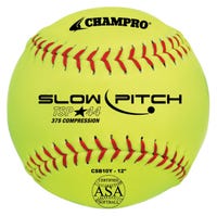 Champro CSB10Y 12in. ASA Tournament Slowpitch Softball - 1 Dozen