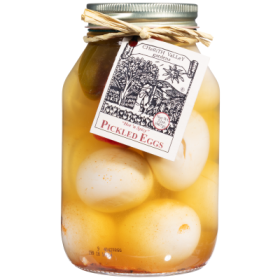 Cherith Valley Gardens Hot 'n Spicy Pickled Chicken Eggs - 32oz