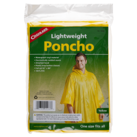 Coghlan's Lightweight Poncho - Yellow