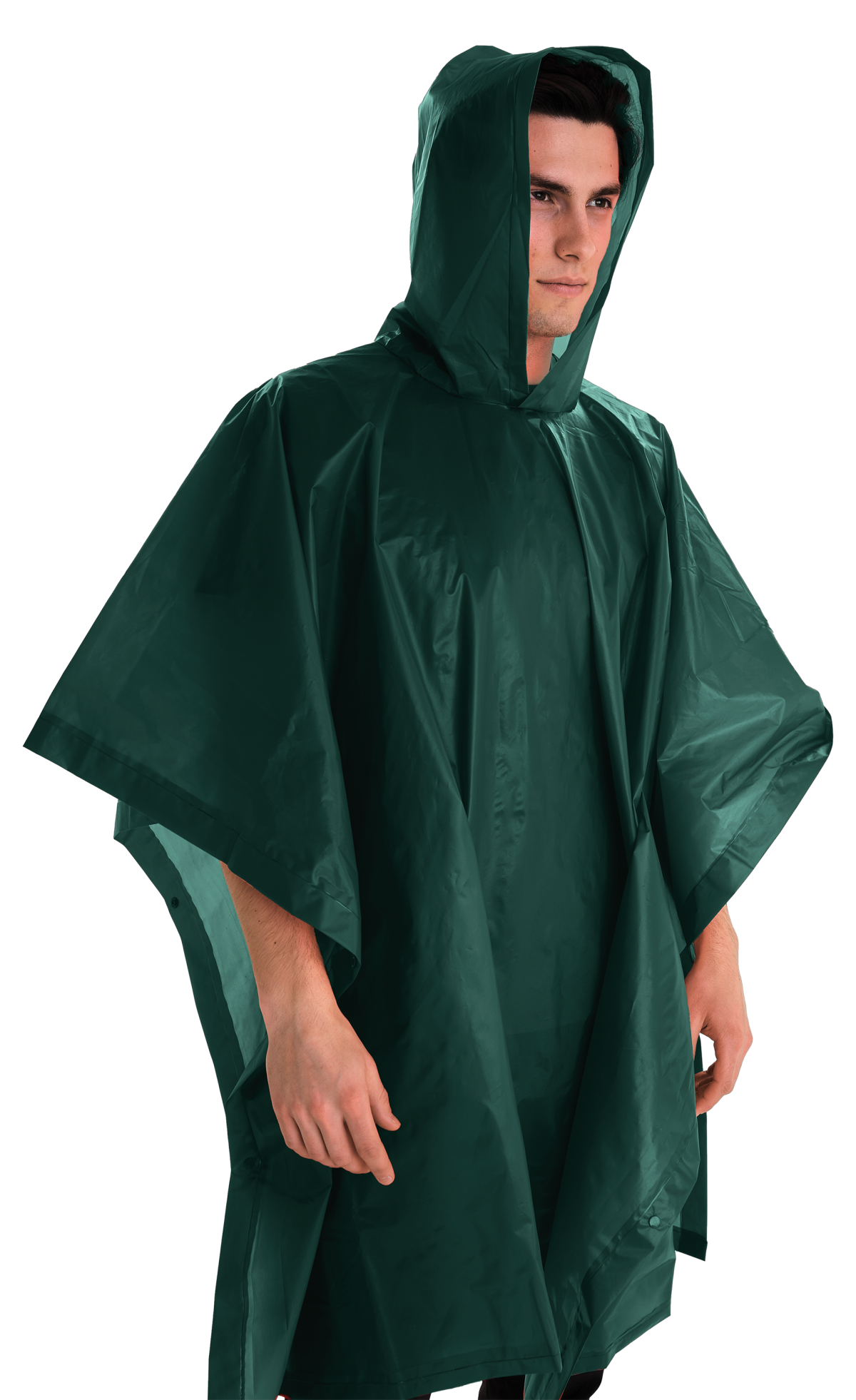 Coghlan's Lightweight Rain Poncho with Carrying Bag - Green