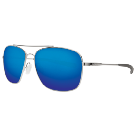 Costa Del Mar Canaveral 580G Polarized Sunglasses - Palladium/Blue Mirror