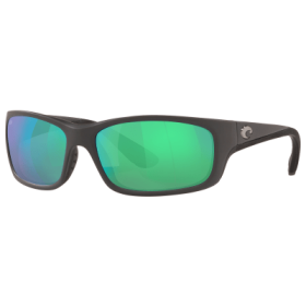 Costa Del Mar Jose 580G Glass Polarized Sunglasses - Matte Gray/Green Mirror - Large