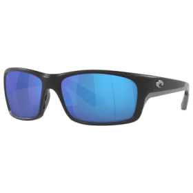 Costa Del Mar Jose PRO 580G Glass Polarized Sunglasses - Matte Black/Blue Mirror - Large