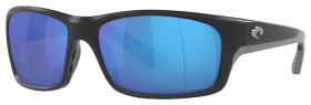 Costa Del Mar Jose PRO 580G Glass Polarized Sunglasses - Matte Black/Blue Mirror - Large