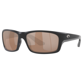 Costa Del Mar Jose PRO 580G Glass Polarized Sunglasses - Matte Black/Copper Silver Mirror - Large