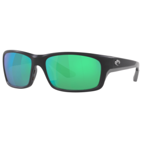 Costa Del Mar Jose PRO 580G Glass Polarized Sunglasses - Matte Black/Green Mirror - Large