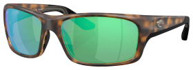 Costa Del Mar Jose PRO 580G Glass Polarized Sunglasses - Matte Tortoise/Green Mirror - Large