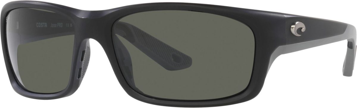 Costa Del Mar Jose Pro Polarized Sunglasses, Men's, Matte Black/Gray