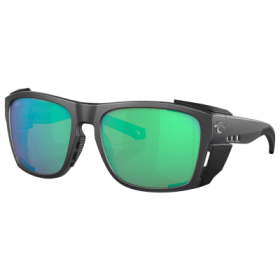 Costa Del Mar King Tide 6 580G Glass Polarized Sunglasses - Black Pearl/Green Mirror - X-Large