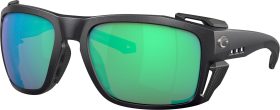 Costa Del Mar King Tide 8 580G Sunglasses, Men's, Black Pearl/Green Mirror