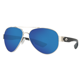 Costa Del Mar South Point 580G Glass Polarized Sunglasses - Palladium/Blue Mirror - Small