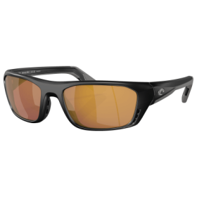 Costa Del Mar Whitetip Pro 580G Glass Polarized Sunglasses - Matte Black/Gold Mirror