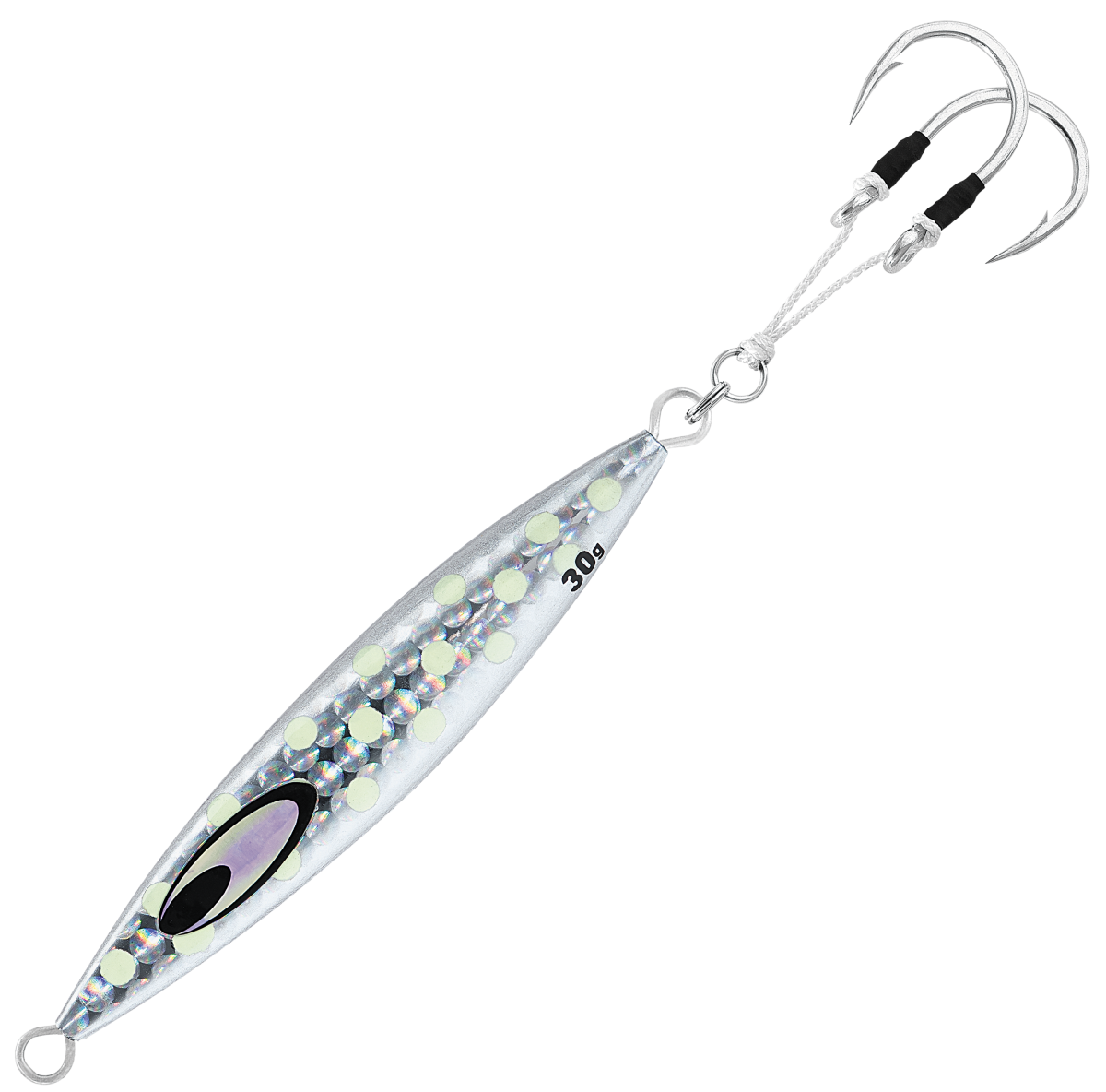 Daiwa Saltiga SK Jig - 11 oz. - Glow Dot