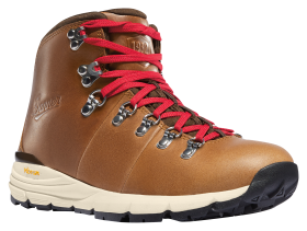 Danner Mountain 600 Leather Waterproof Hiking Boots for Ladies - Saddle Tan - 10M