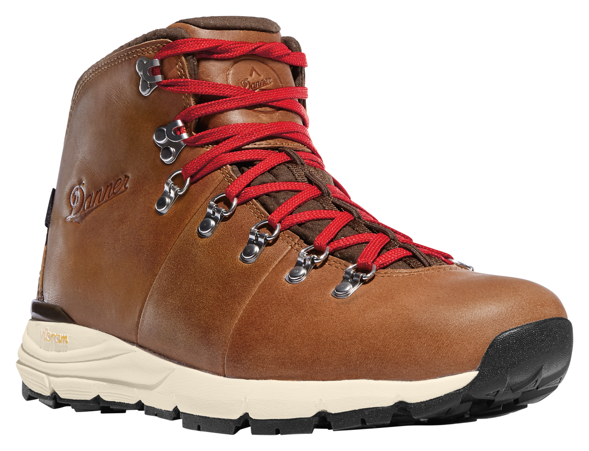 Danner Mountain 600 Waterproof Hiking Boots for Men - Saddle Tan - 10M