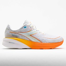 Diadora Mythos Blushield Volo 5 Men's Running Shoes White/Nectarine/Lemon Chrome