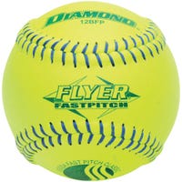 Diamond Flyer 12BFP Classic USSSA Fastpitch Softball - 1 Dozen in Yellow Size 12in