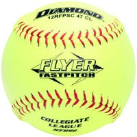 Diamond Flyer 12RFPSC 47 NFHS/Collegiate Fastpitch Softball - 1 Dozen in Yellow Size 12in