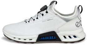 ECCO BIOM C4 BOA Golf Shoes - White/Black -