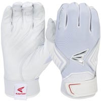 Easton Ghost Women's Fastpitch Batting Gloves in White Size Large