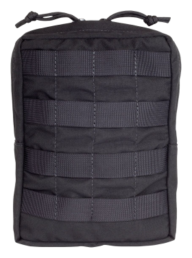 Elite Survival Systems General Utility Admin MOLLE Pouch - Black - Medium