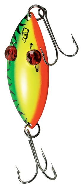 Eppinger Red Eye Wiggler Spoon - 2-1/2 oz. - Firetiger