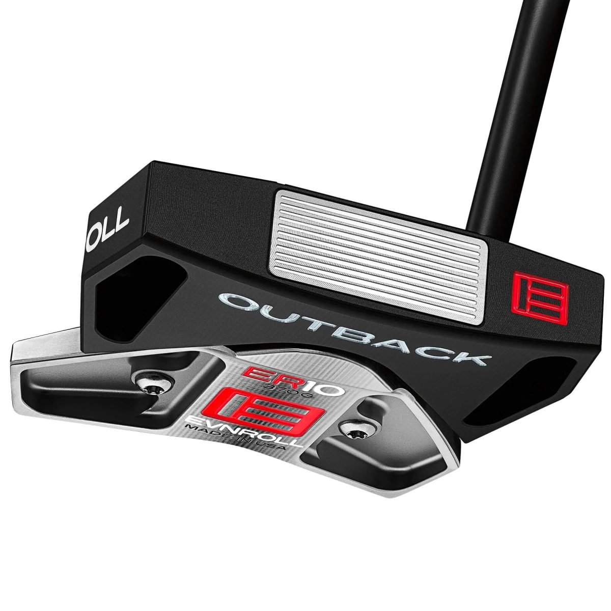 Evnroll ER10 Outback Mallet Putter - TourTac Grip - TourTac Grip - LEFT - 34" - Golf Clubs