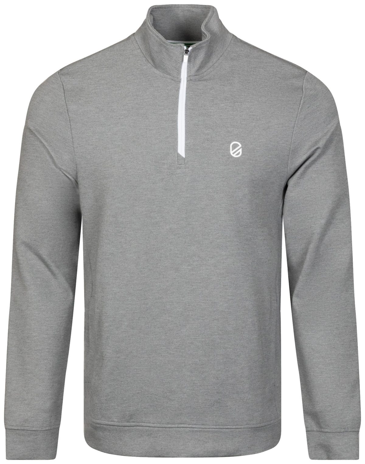 Extracurricular TechSoft Avery Mock Neck Quarter Zip Men's Golf Pullover - Grey, Size: Medium