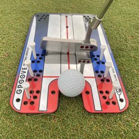 Eyeline Golf Special Edition Groove Putting Mirror Red/Blue/White