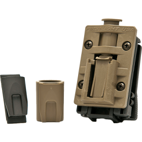 First-Light USA TRS Flashlight Belt Mount - Coyote Brown