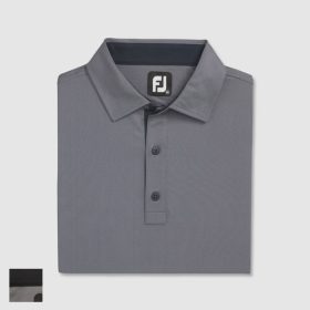 FootJoy Banded Sleeve Birdseye L/Navy