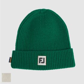 FootJoy Crew Beanie Double Cut Green