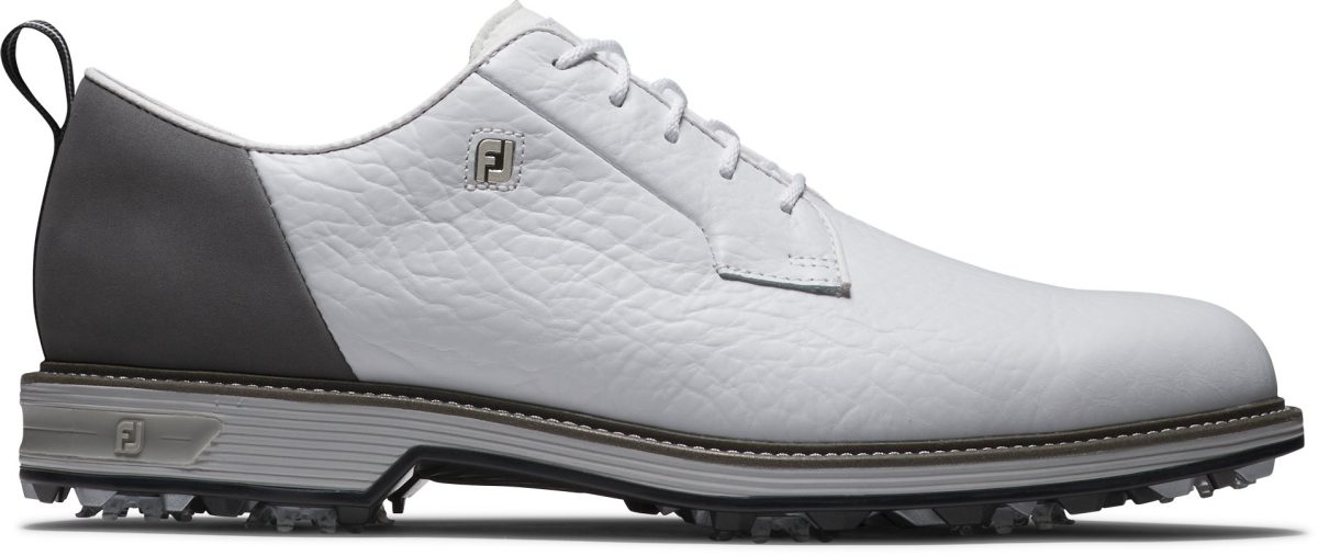 FootJoy Dryjoys Premiere Series Field LX Golf Shoes 2025 - White/Grey - 10 - M