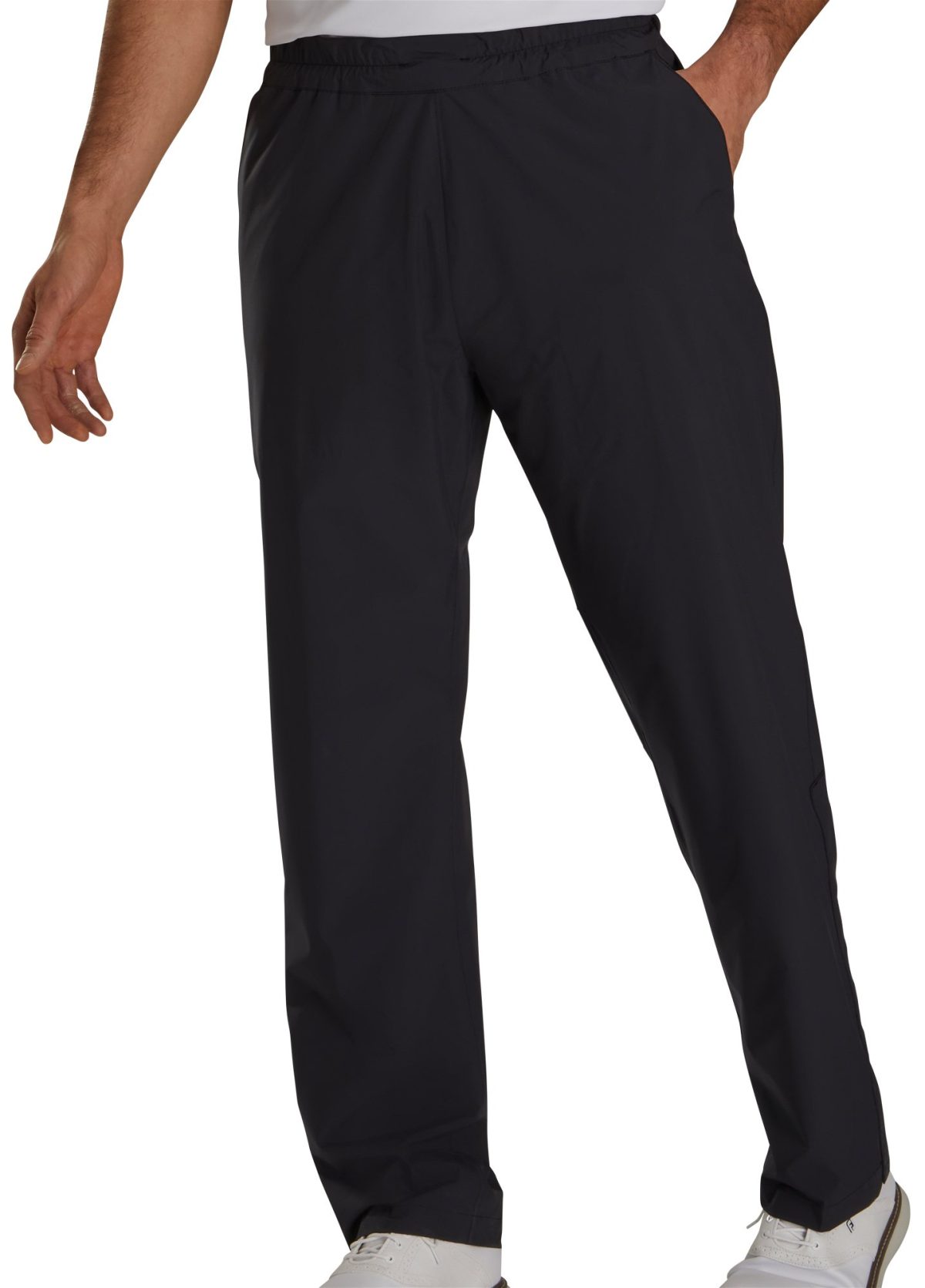 FootJoy HydroLite X Men's Golf Rain Pants - Black - Black, Size: Large