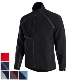 FootJoy HydroTour Rain Jacket XL/Black/Charcoal/Red