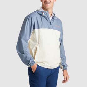 FootJoy Tempo Hoodie Jacket L/Twilight Blue/Sandbox