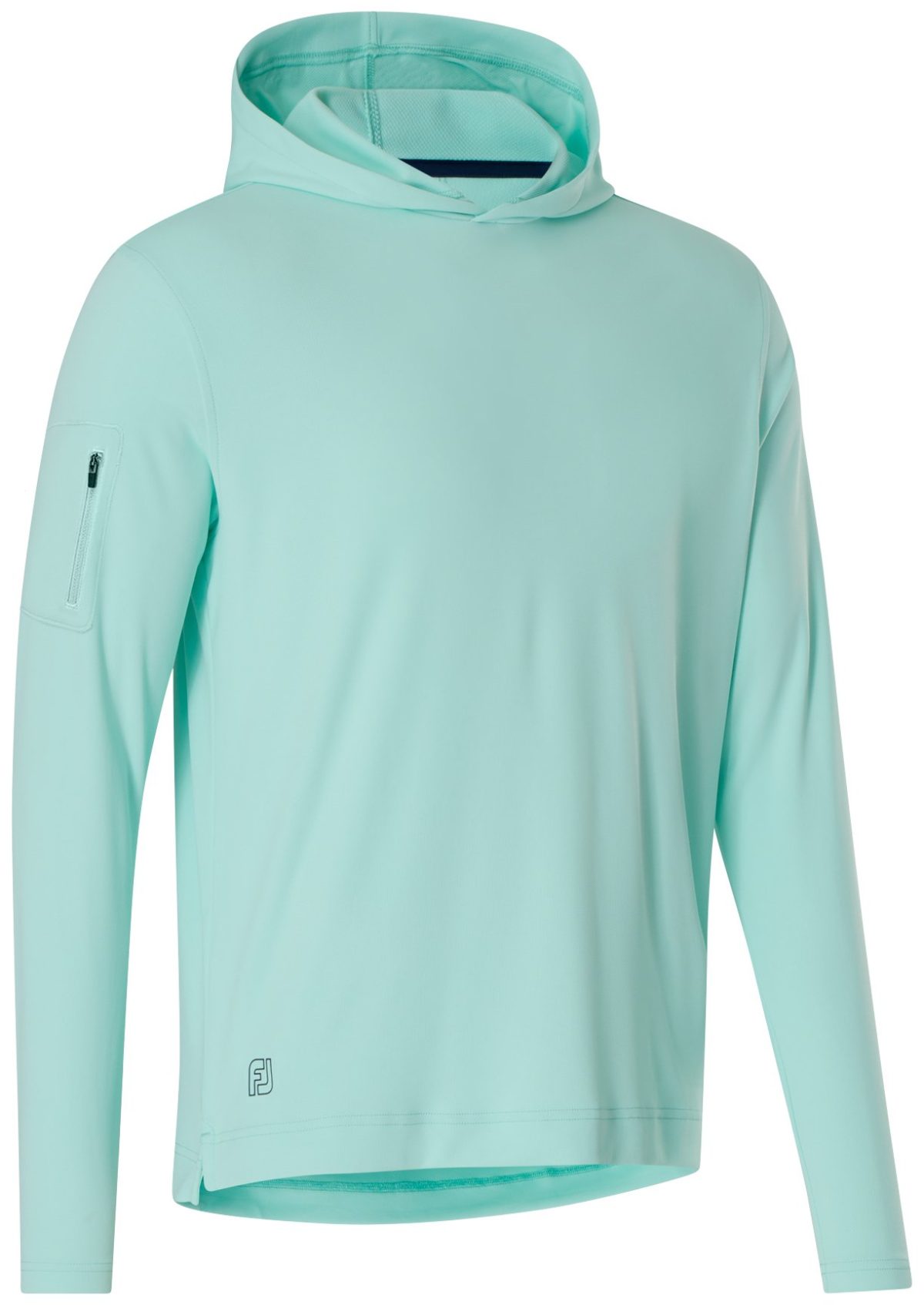 FootJoy TempoSeries Men's Golf Sun Hoodie - Sea Glass - Green, Size: Large