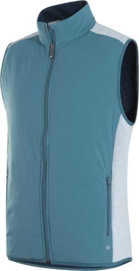 FootJoy ThermoSeries Hybrid Men's Golf Vest - Slate/Grey - Grey, Size: X-Large