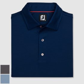 FootJoy Tonal Triangle Print Lisle Self Collar 2XL/Navy